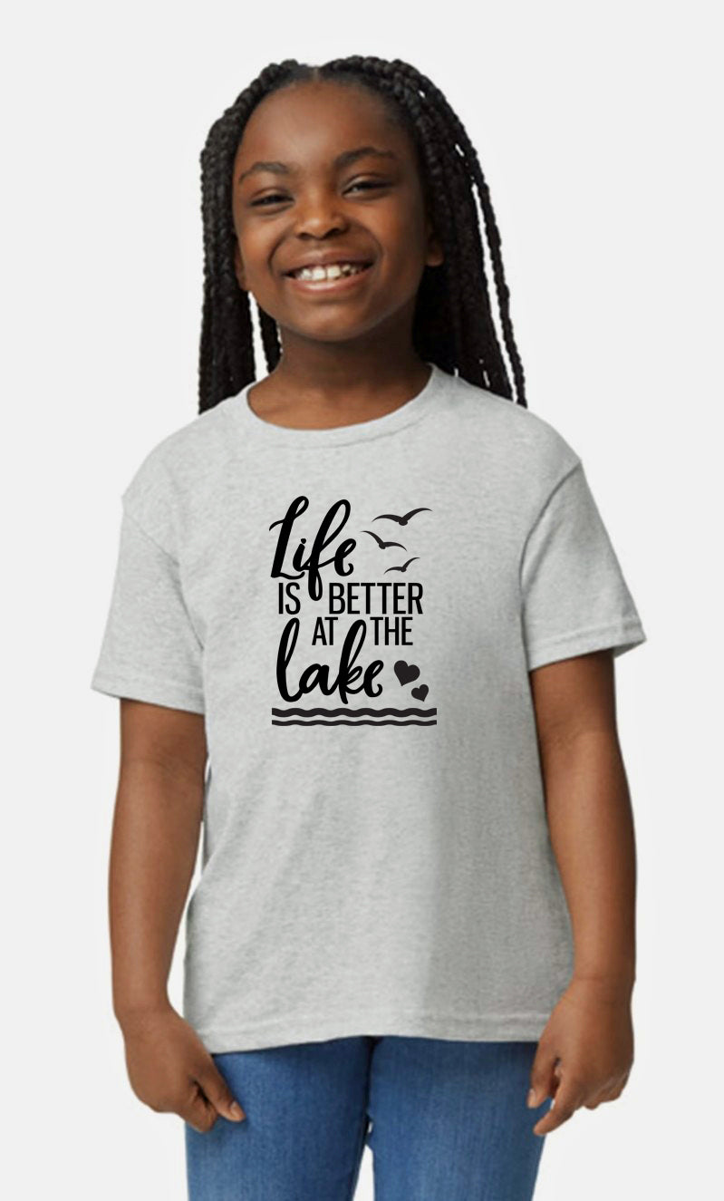 Unisex Youth Life Is Better At The Lake T Shirt